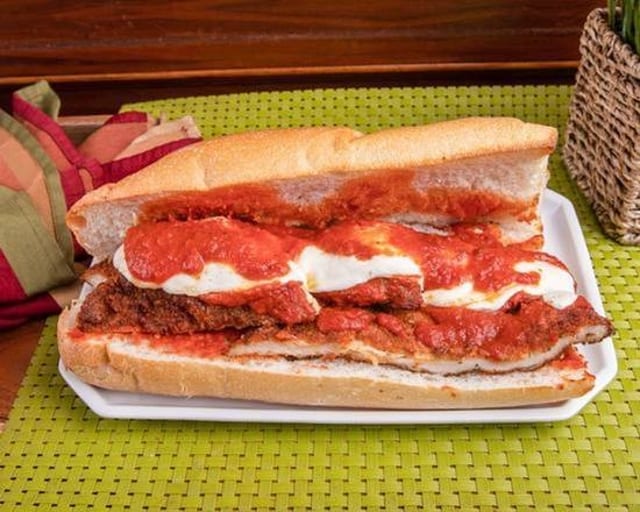 Chicken Parmigiana.