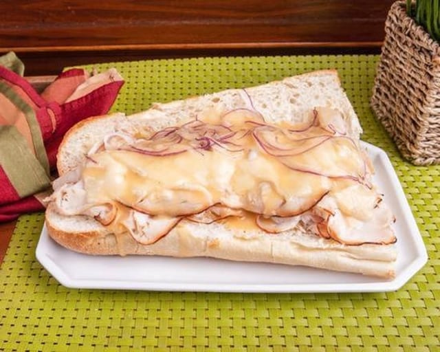 Turkey & Cheese Hero.
